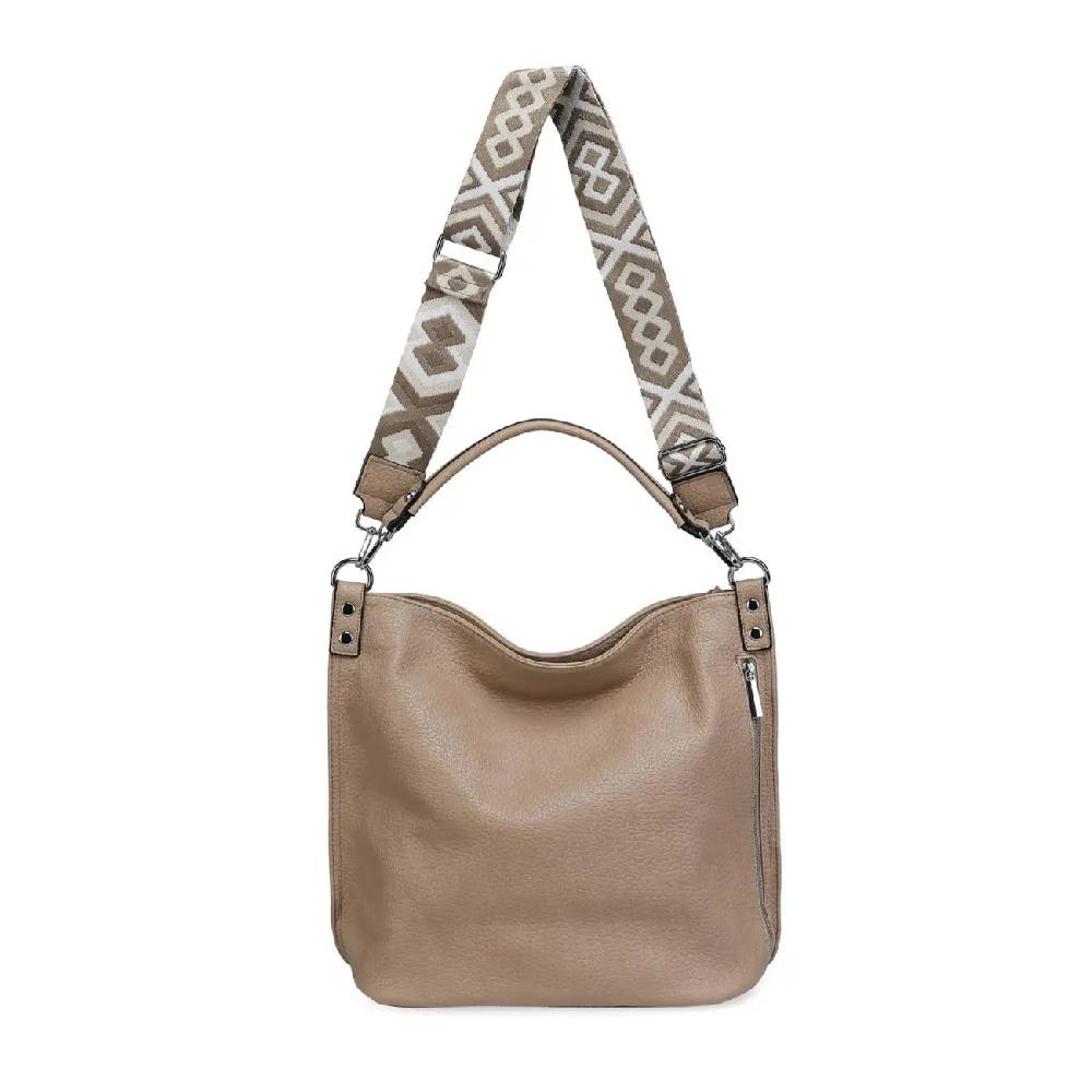 OBC XXL Damen Tasche mit 2 Gürtel Shopper Schultertasche Umhängetasche Hobo Bag Reisetasche Handtasche für Schule Freizeit Beuteltasche Urlaub Weekender Leder Optik Tägliche Deals