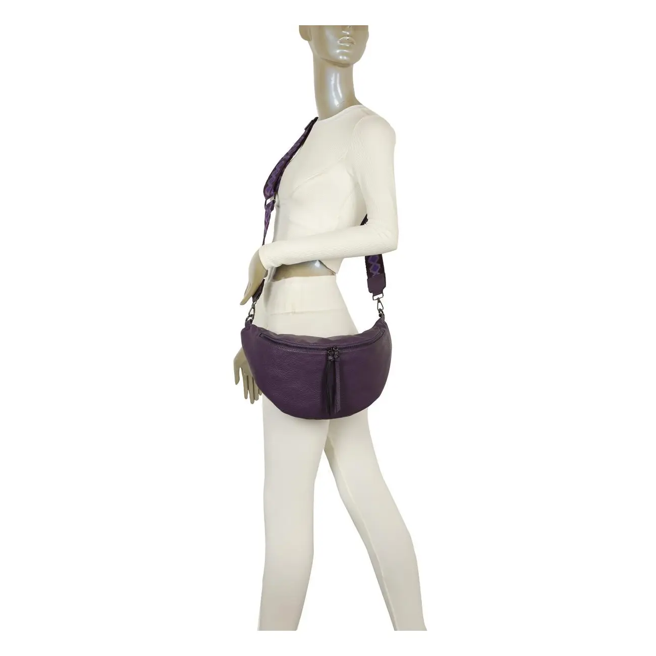 Damen Tasche Crossbody Schultertasche Gürteltasche Brusttasche Hüfttasche Bauchtasche Umhängetasche Cross-Over Bodybag Handytasche Geldtasche Kosmetiktasche Leder Optik Sonderangebote