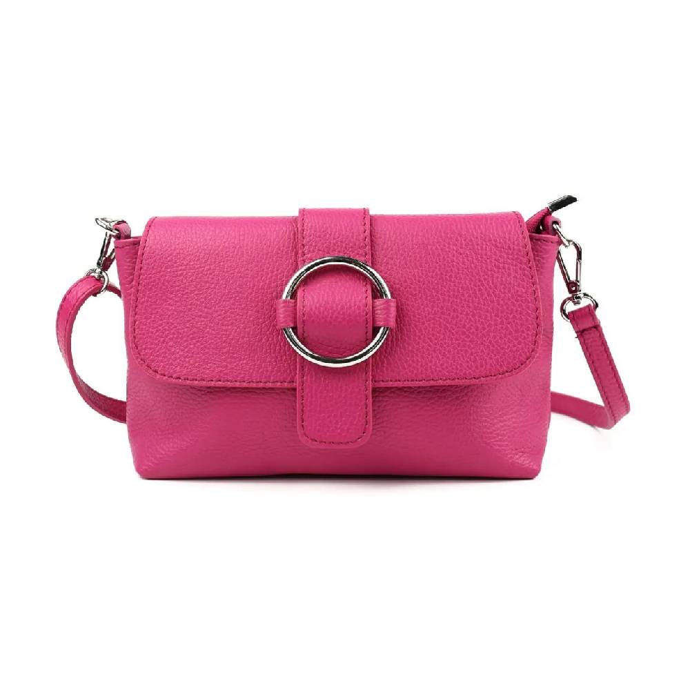 MADE in ITALY Damen LEDER TASCHE Umhängetasche Cross Over Body Messenger Bag Echtleder Ledertasche Schultertasche Brusttasche Hüfttasche Gürteltasche Clutch Abendtasche Tiefpreis