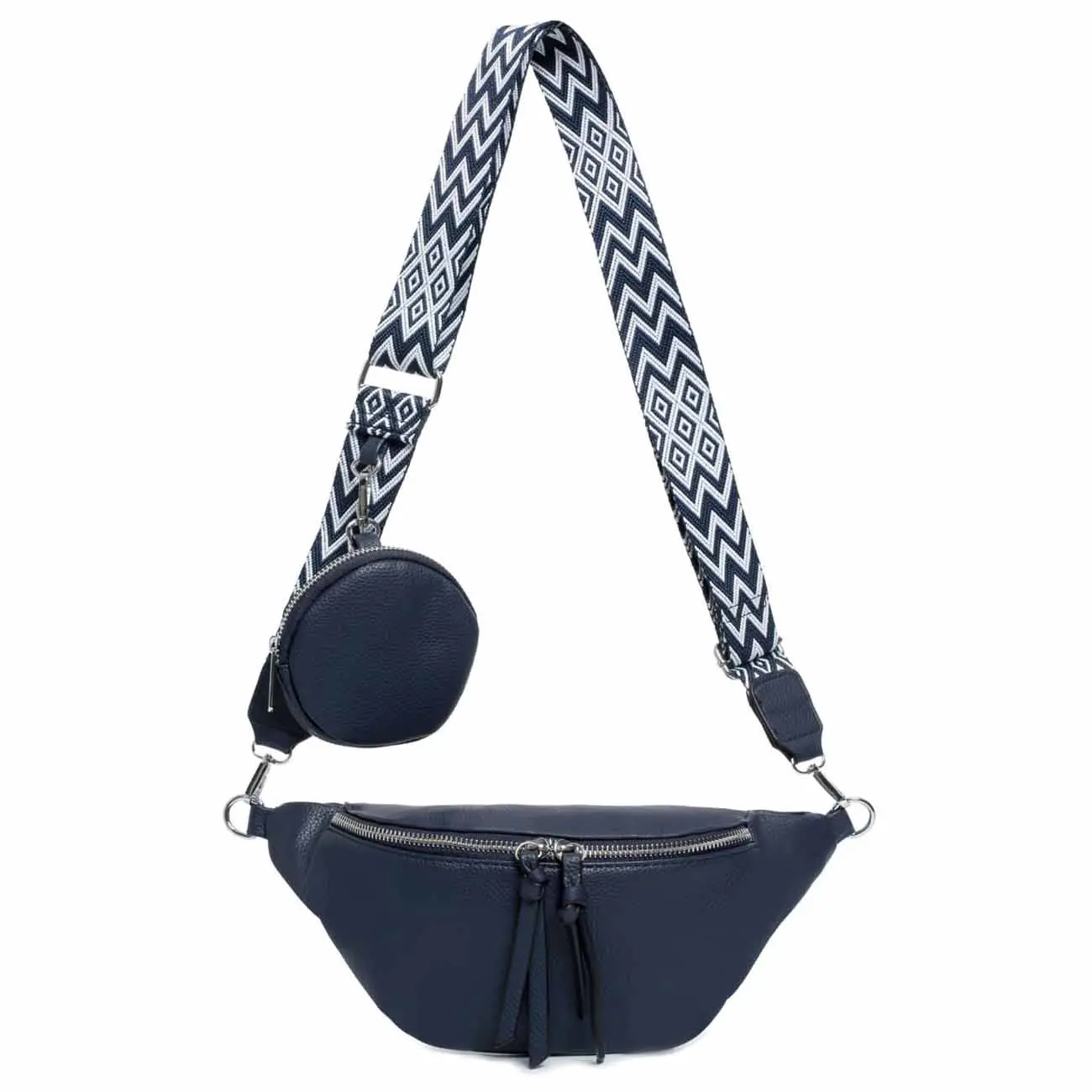 OBC Damen Tasche Brusttasche Crossbody Umhängetasche Handytasche Hüfttasche Cross-Over Bodybag Schultertasche Bauchtasche Gürteltasche Messenger-Tasche Leder Optik Bis zu 65% Rabatt