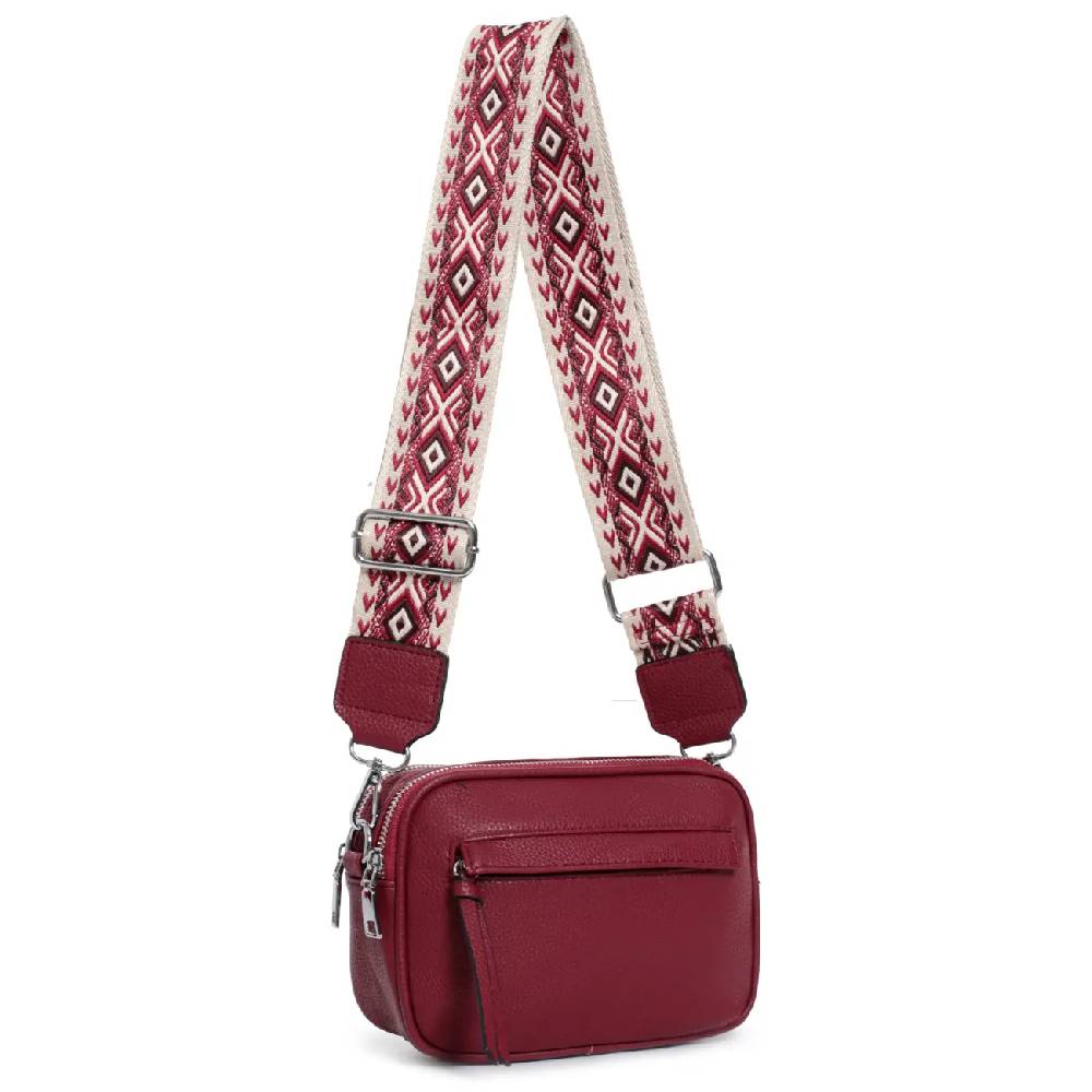 OBC Damen Tasche Crossbody Hüfttasche Brusttasche Umhängetasche Bodybag Cross Over Schultertasche Handytasche Gürteltasche Handtasche Freizeit Reise Leder Optik Sonderangebot der Fabrik