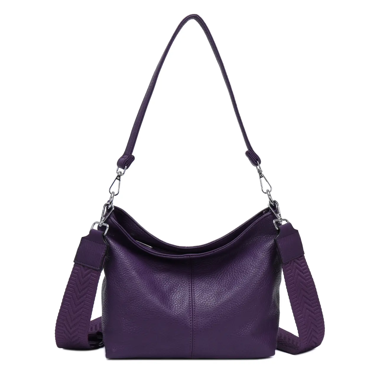 OBC Damen Tasche Shopper Brusttasche Hobo Bag Schultertasche Crossbody Umhängetasche Beuteltasche Handtasche Crossover BodyBag Leder Optik Bis zu 55% Rabatt