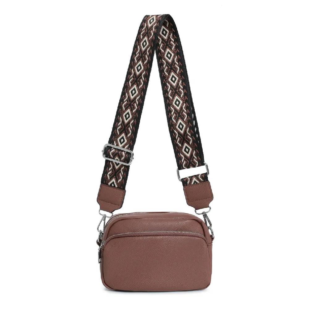 OBC Damen Tasche Umhängetasche Crossbody Bag Brusttasche Muster Gürtel Crossover Bodybag Gürteltasche Schultertasche Bauchtasche Handytasche Hüfttasche Super Rabatt
