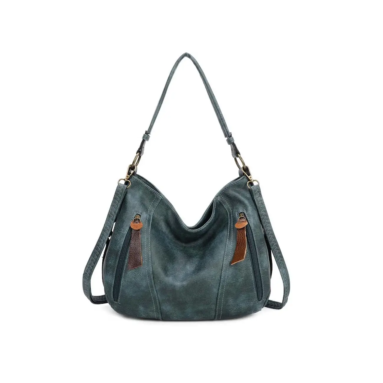 OBC Damen Tasche Shopper Hobo-Bag Schultertasche Leder Optik Umhängetasche Handtasche Crossover Reisetasche Beuteltasche Handtasche Osterangebot