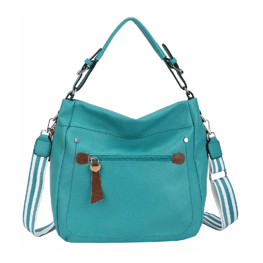 OBC DAMEN TASCHE SHOPPER Hobo-Bag Schultertasche Umhängetasche Handtasche CrossOver Reisetasche Beuteltasche Leder Optik Vatertagsangebot