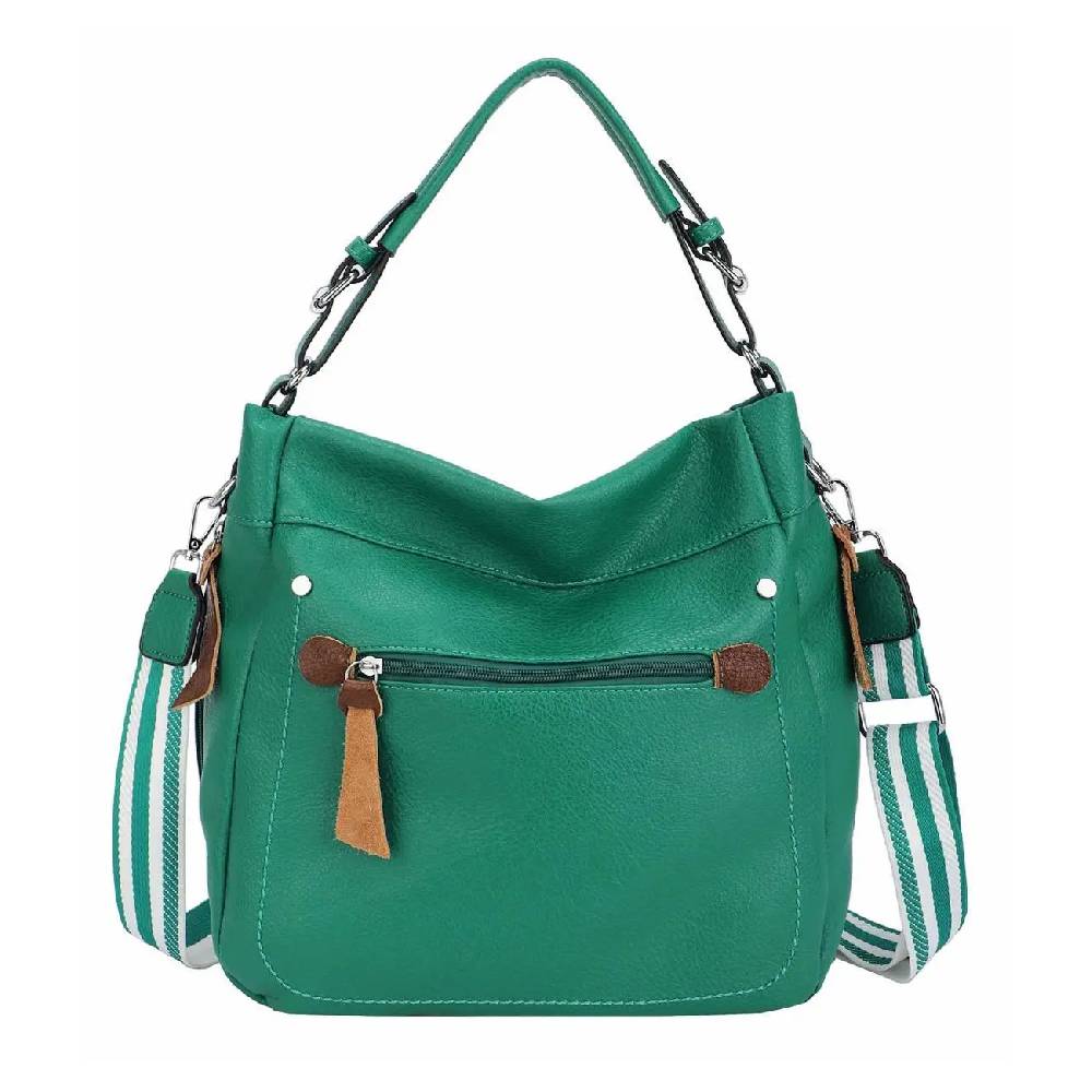 OBC DAMEN TASCHE SHOPPER Hobo-Bag Schultertasche Umhängetasche Handtasche CrossOver Reisetasche Beuteltasche Leder Optik Vatertagsangebot