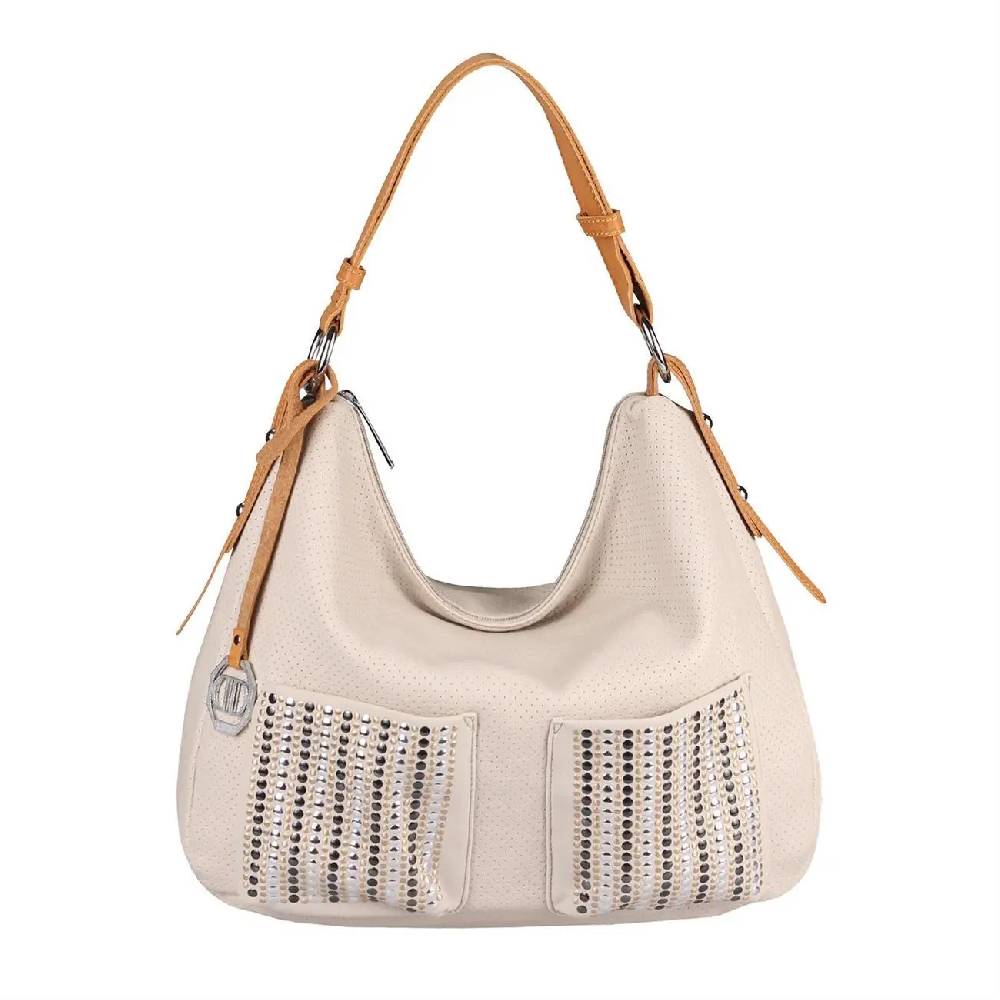 DAMEN SHOPPER TASCHE HANDTASCHE Henkeltasche Schultertasche Umhängetasche Hobo-Bag Beuteltasche Nieten Cross-Over Reisetasche Exklusive Angebote