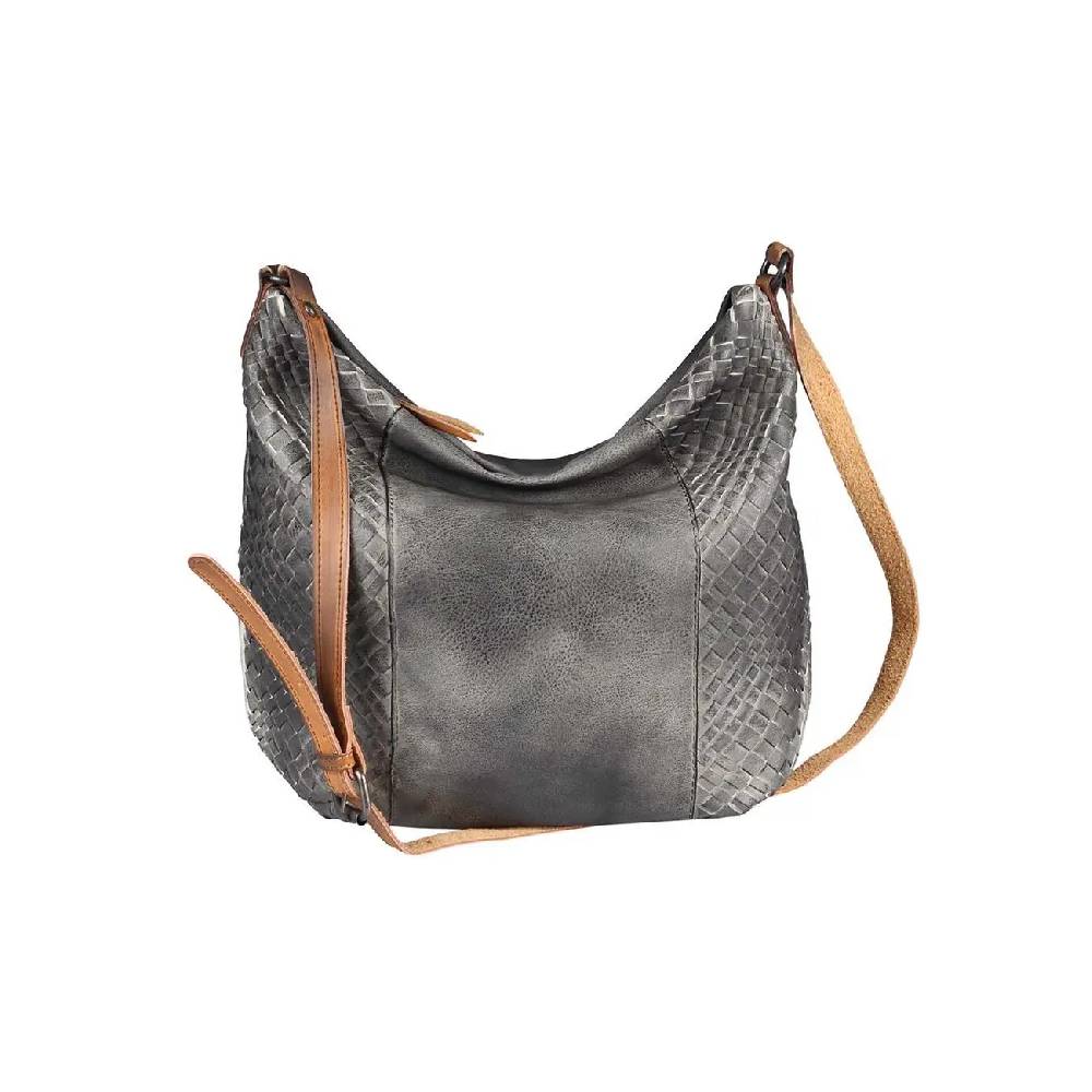 OBC DAMEN TASCHE SHOPPER Flechtoptik Ledertasche Hobo Bag Schultertasche Umhängetasche CrossOver CROSSBODY Henkeltasche Beuteltasche Blitzangebot
