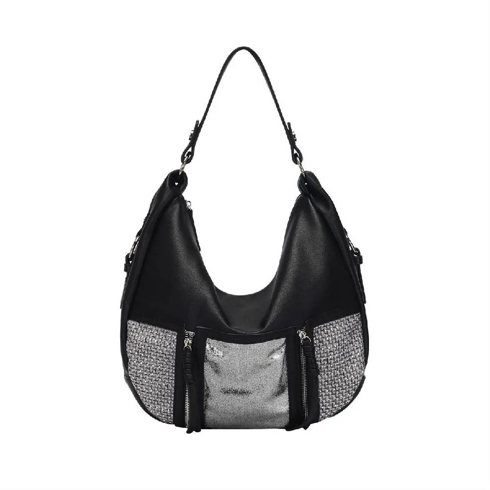 OBC DAMEN SHOPPER TASCHE HANDTASCHE Henkeltasche Schultertasche Umhängetasche Hobo-Bag Beuteltasche Cross-Over Reisetasche Räumungsverkauf