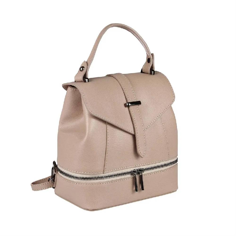 OBC MADE IN ITALY 2in1 DAMEN Echt LEDER TASCHE RUCKSACK Schultertasche Handtasche Umhängetasche Ledertasche Lederrucksack CrossOver Daypack Backpack Super Sparpreis