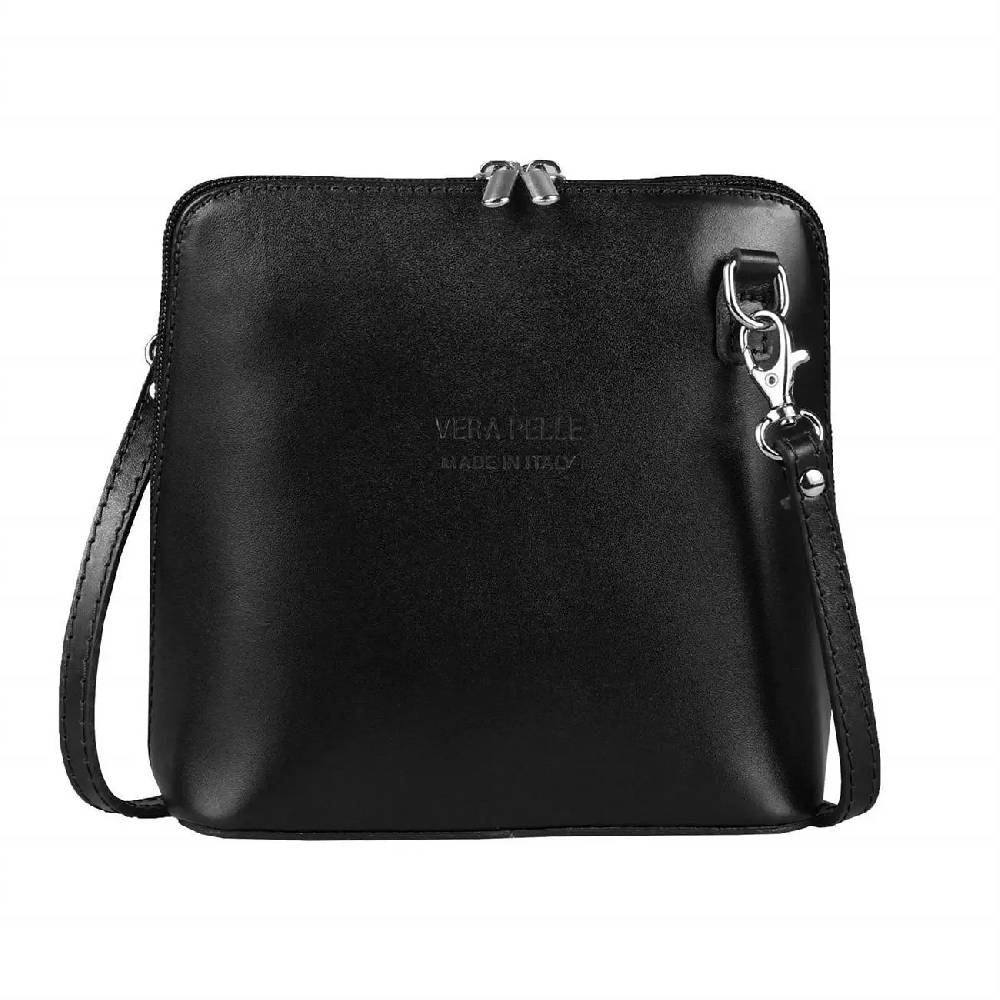 OBC Made in Italy Damen Leder Tasche Schultertasche Umhängetasche Strauß CrossbodyTheatertasche Cross-Over Abendtasche Neueste Stile