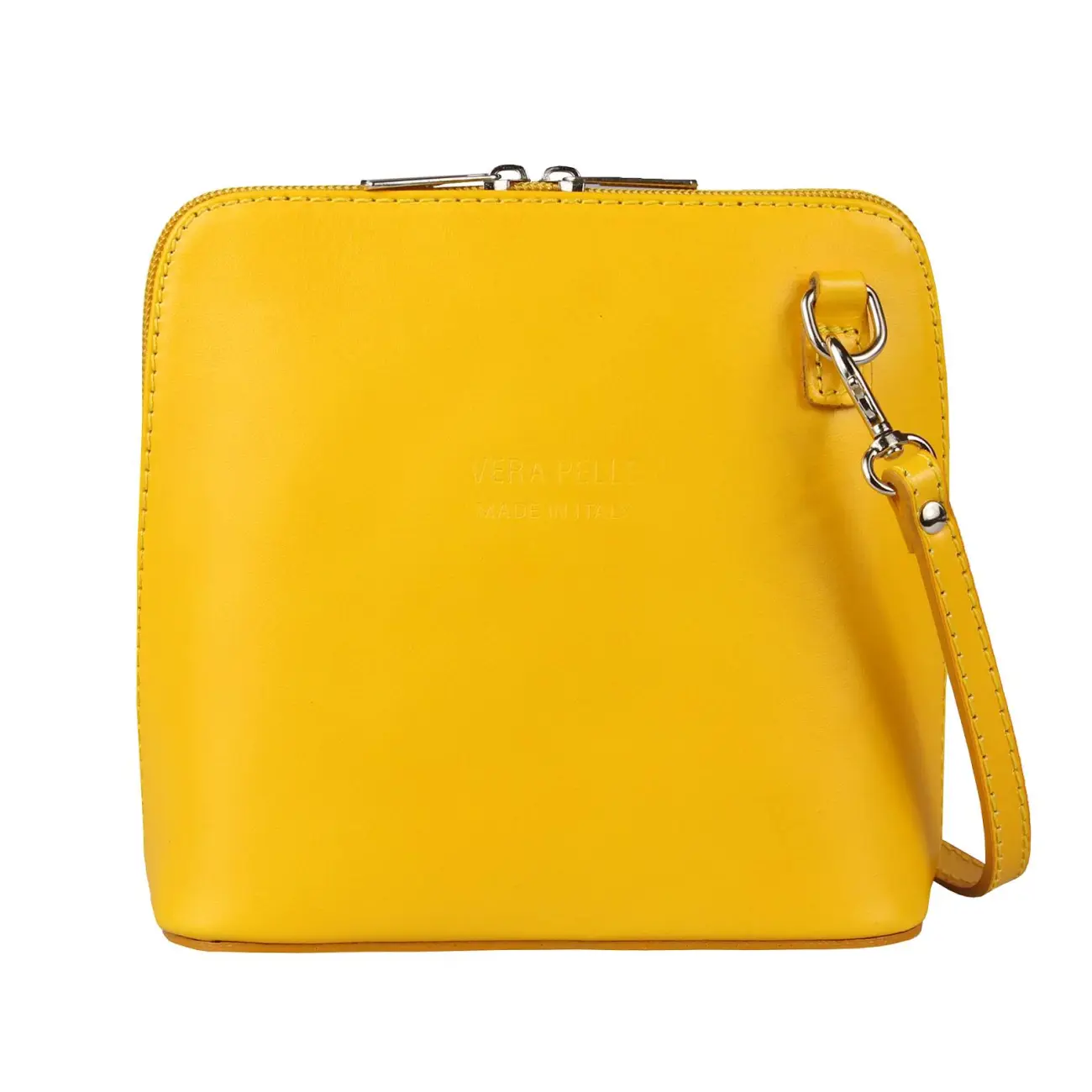 OBC Made in Italy Damen Leder Tasche Schultertasche Umhängetasche Strauß CrossbodyTheatertasche Cross-Over Abendtasche Neueste Stile