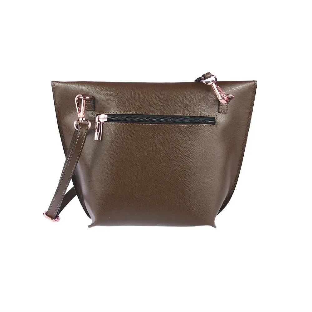 OBC Made in Italy Ledertasche Schultertasche Umhängetasche Borsetta Schmucktasche Handtasche Henkeltasche Fransentasche Letzte 2 Tage