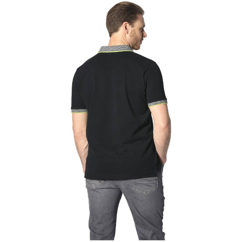 Jan Vanderstorm Doppelpack Poloshirt HARALDFRED silbergrau schwarz Neueste Mode