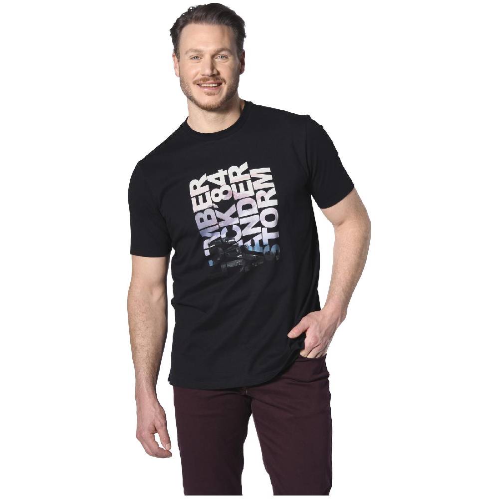 Jan Vanderstorm T-Shirt RANSTEIN schwarz Exklusive Angebote