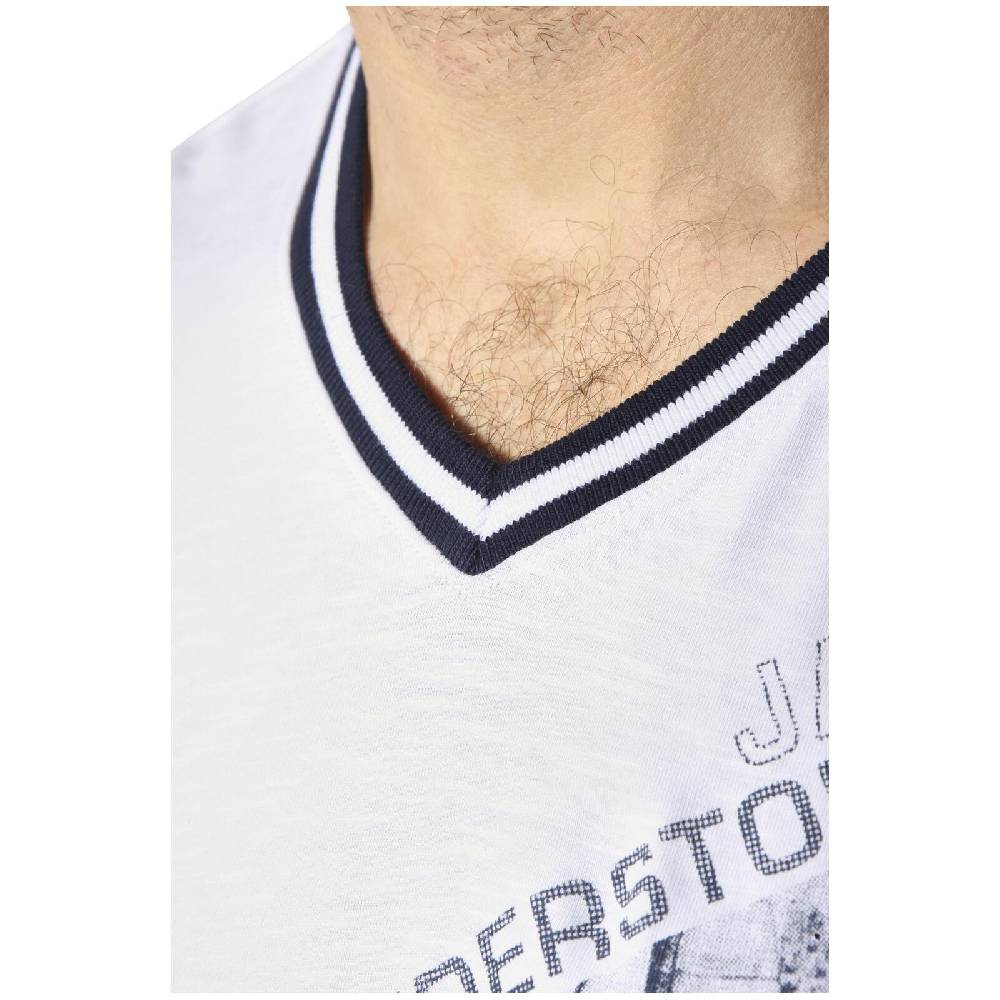 Jan Vanderstorm T-Shirt BRYNO weiß Große Rabatte