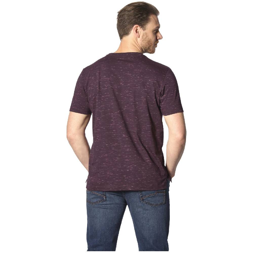 Jan Vanderstorm T-Shirt PERDALSON lila melange Kauf eins, bekomm eins gratis