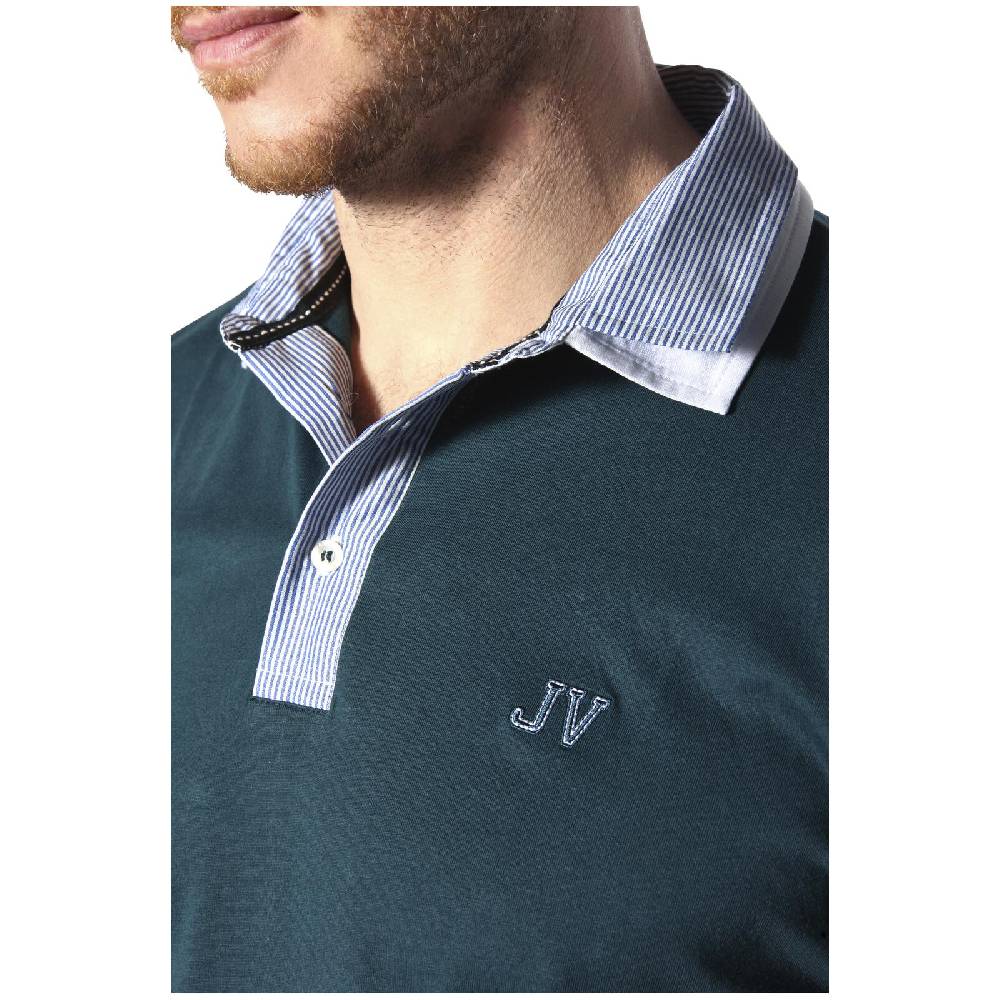 Jan Vanderstorm Poloshirt DANHY petrol VIP-Rabatte