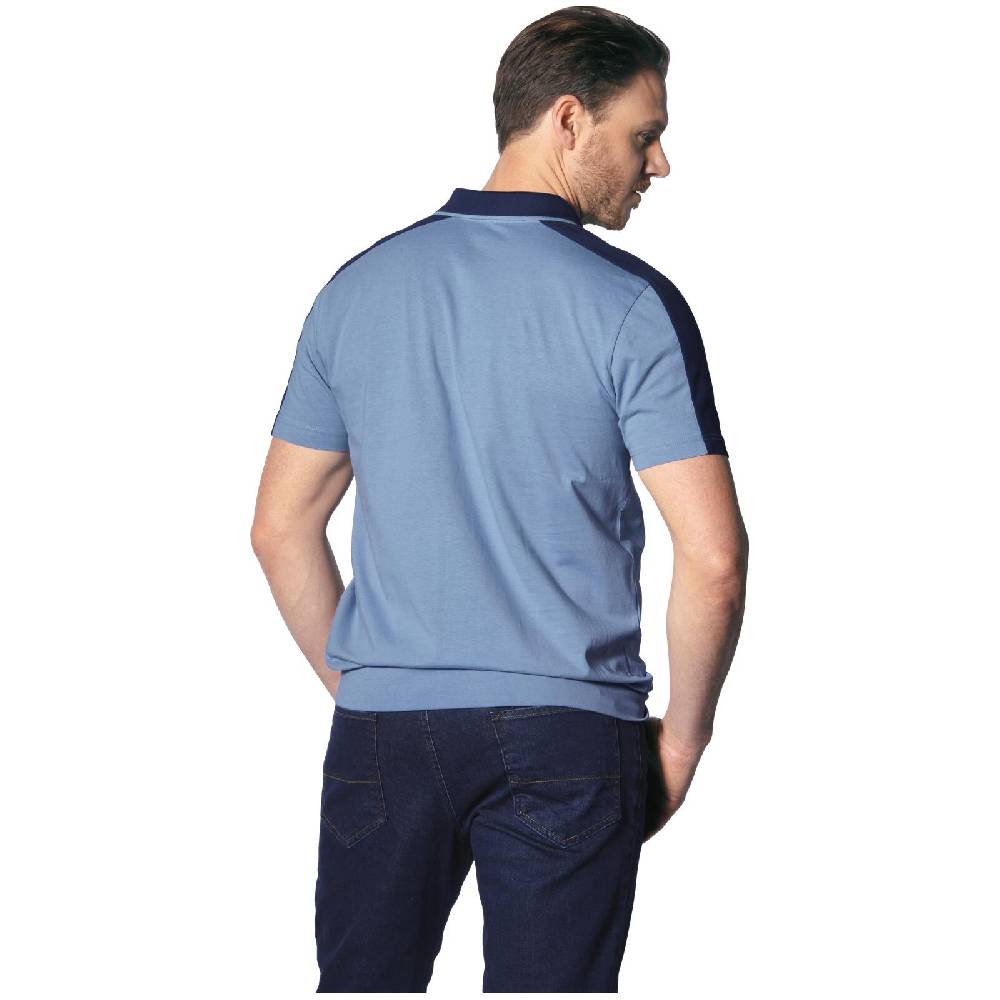Jan Vanderstorm Poloshirt EGRON blau Begrenzte Freigabe