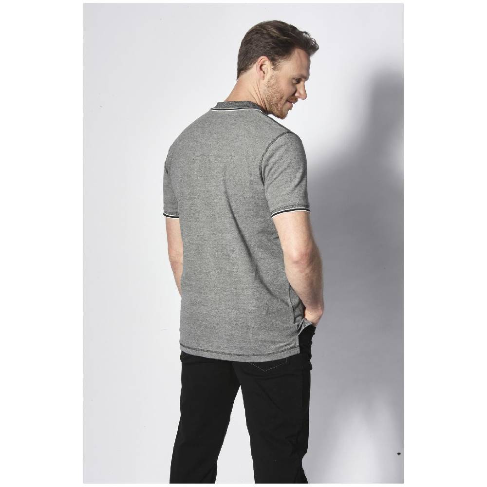 Jan Vanderstorm Poloshirt RIGHER schwarz melange JETZT KAUFEN