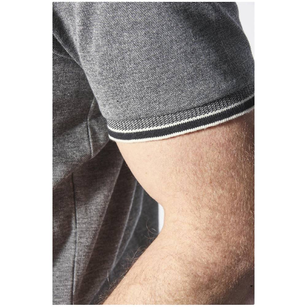 Jan Vanderstorm Poloshirt RIGHER schwarz melange JETZT KAUFEN