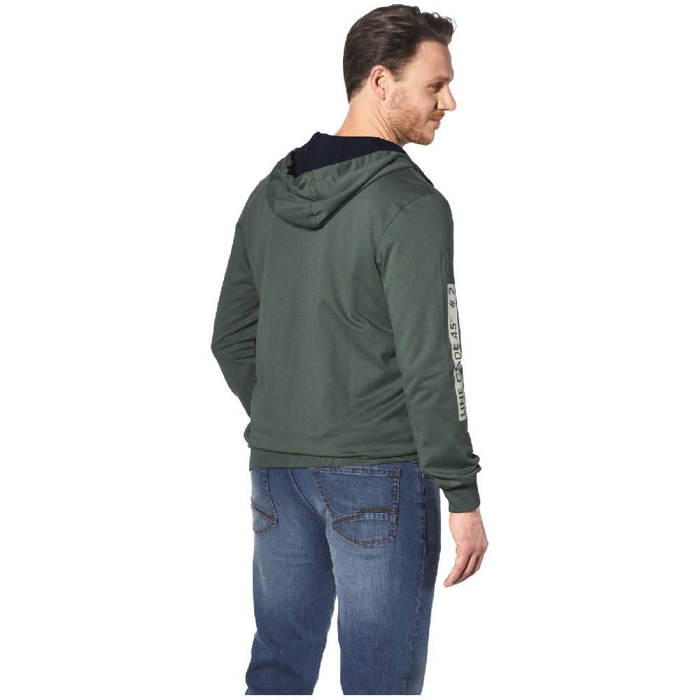 Jan Vanderstorm Sweatjacke RODERICH oliv Letzte 2 Tage