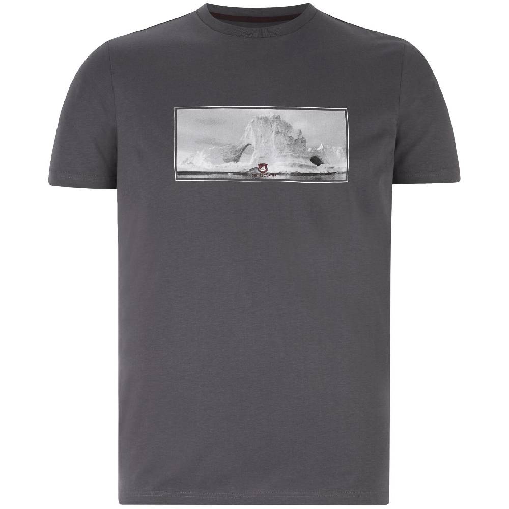 Jan Vanderstorm T-Shirt BERNWALD dunkelgrau Letzter Tag