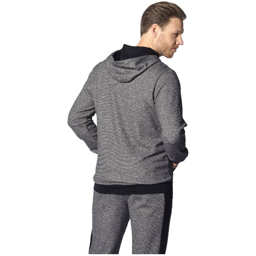 Jan Vanderstorm Sweatjacke RUMOLT schwarz melange Bis zu 50% Rabatt