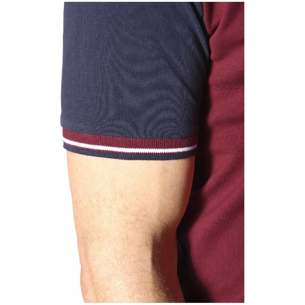 Jan Vanderstorm Poloshirt OLEJORN dunkelrot Bis zu 60% Rabatt