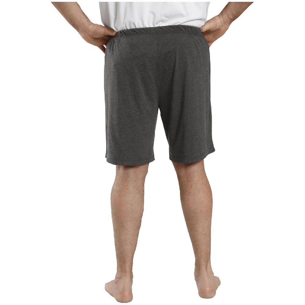 Jan Vanderstorm 2er Pack kurze Schlafhose TIEMU dunkelgrau Fabrikpreis