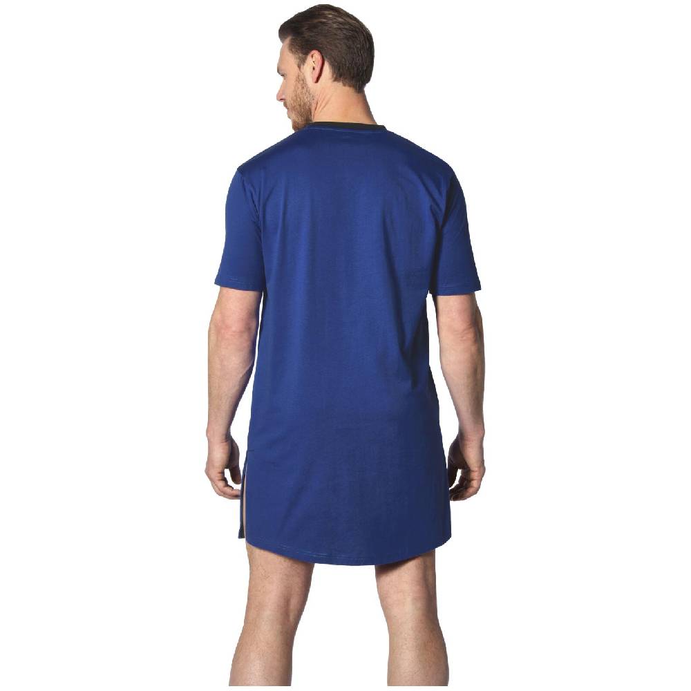 Jan Vanderstorm Doppelpack Nachthemd ALOF blau Begrenztes Angebot