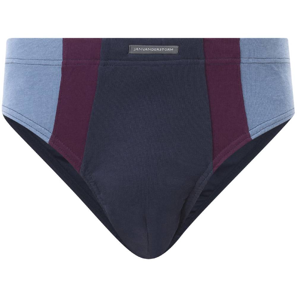 Jan Vanderstorm 4er Pack Sportslip FINNBARR blau Black Friday