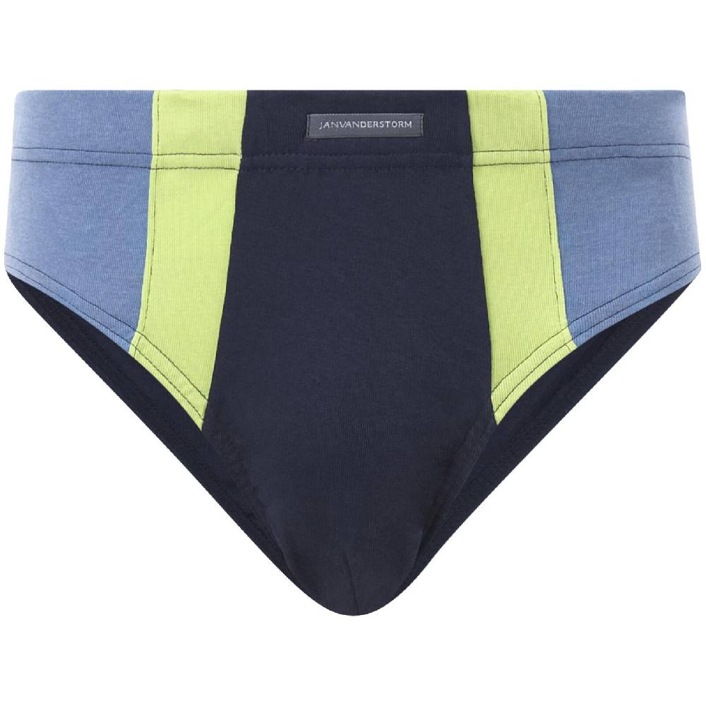 Jan Vanderstorm 4er Pack Sportslip FINNBARR blau Black Friday