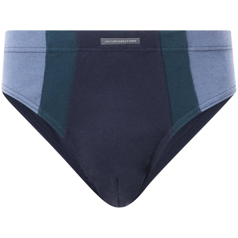 Jan Vanderstorm 4er Pack Sportslip FINNBARR blau Black Friday