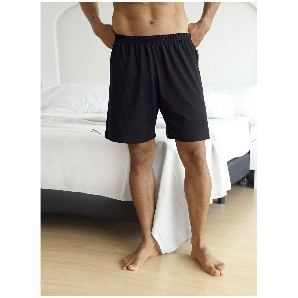 Jan Vanderstorm Kurze Schlafhose MALVIK schwarz Online Outlet