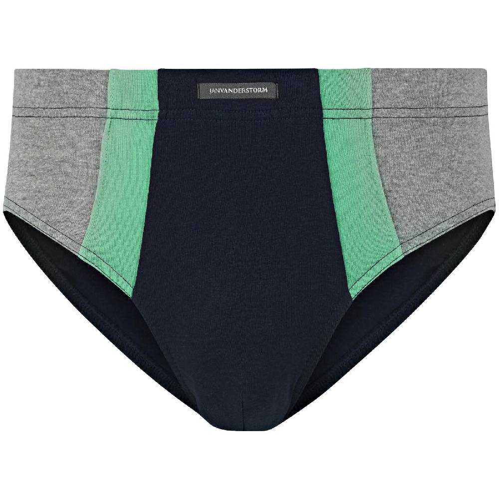 Jan Vanderstorm 4er Pack Sportslip FINNBARR dunkelblau Große Rabatte
