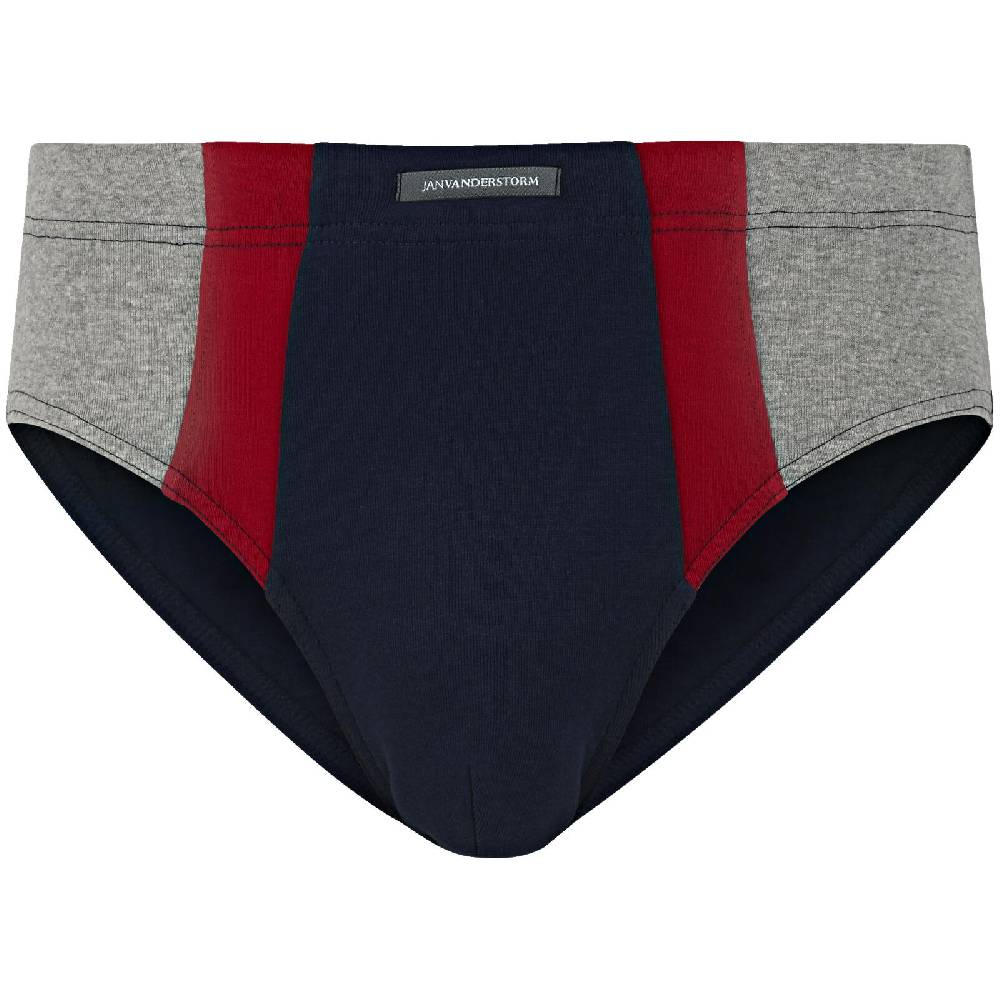 Jan Vanderstorm 4er Pack Sportslip FINNBARR dunkelblau Große Rabatte