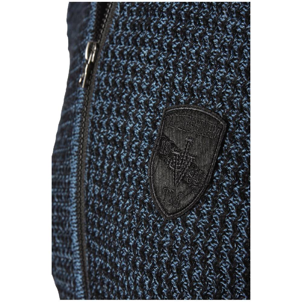 Jan Vanderstorm Strickjacke HALSTEN blau Super Sparpreis