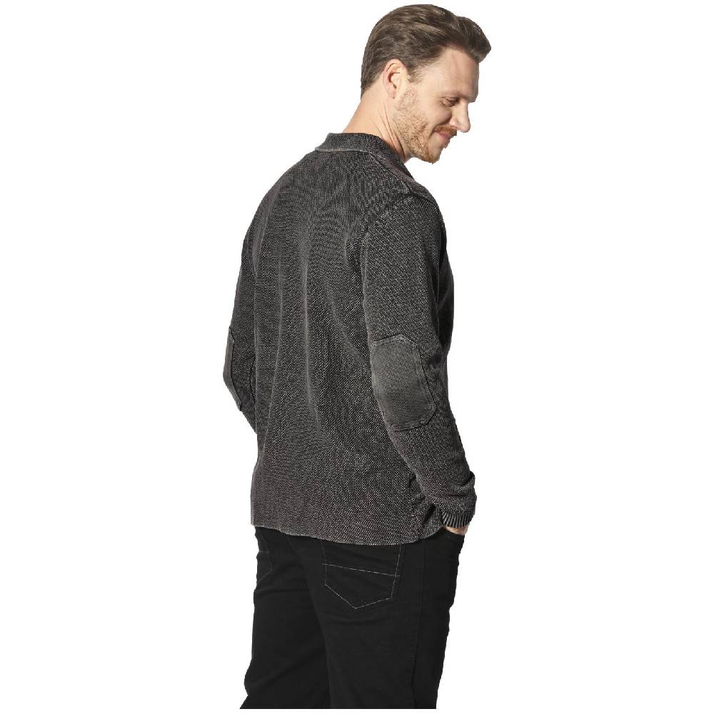 Jan Vanderstorm Strickjacke SIGURDULFAR schwarz Wochenangebot