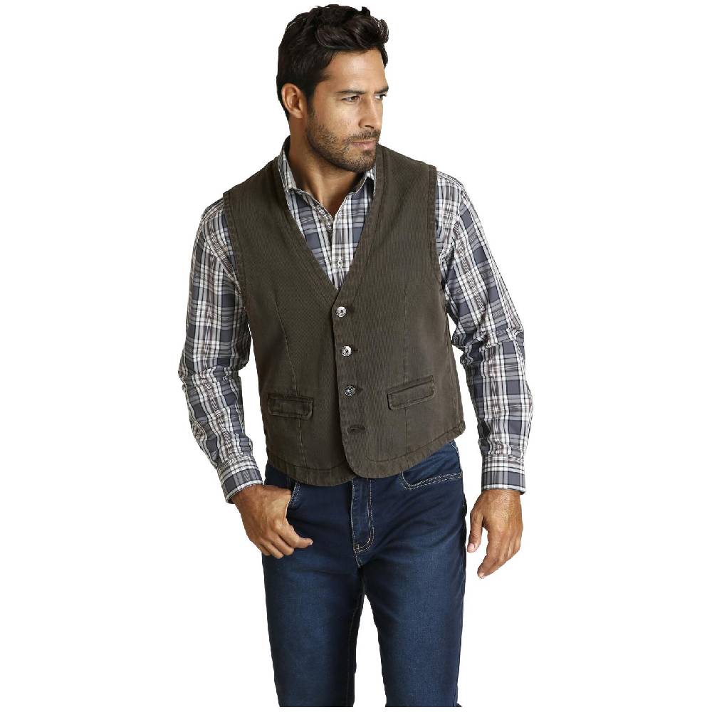 Jan Vanderstorm Weste TORELL oliv Black Friday Preise