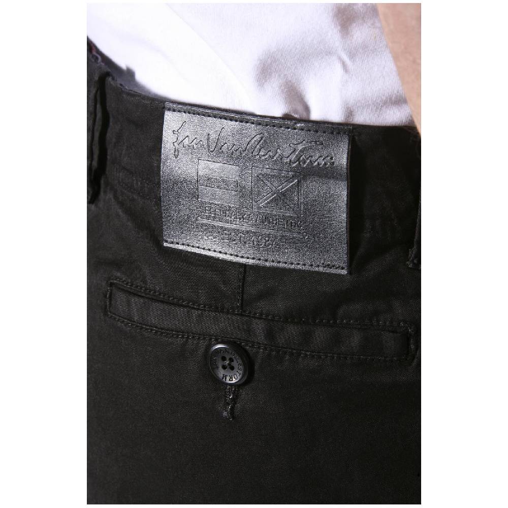 Jan Vanderstorm Cargohose STAALE schwarz Fabrik Onlineshop