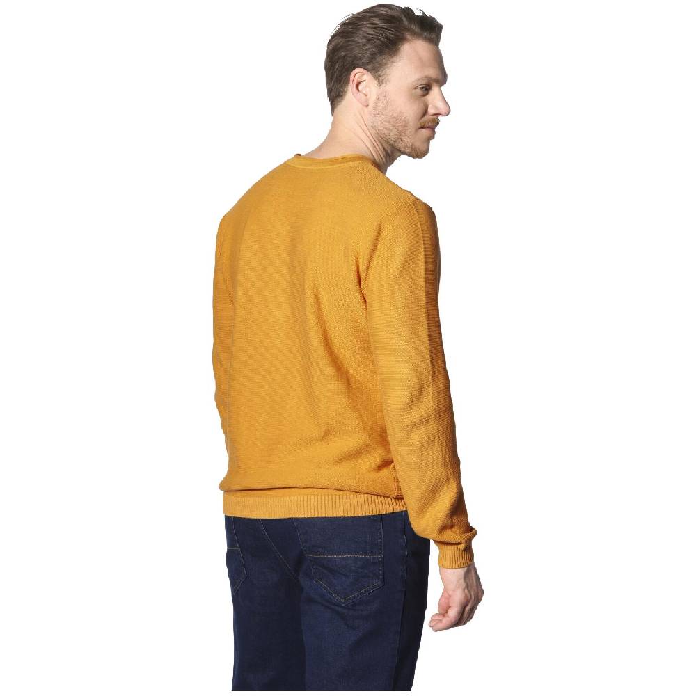 Jan Vanderstorm Pullover TRYGVE dunkelgelb Valentinstagsangebot