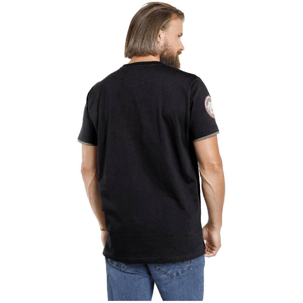 Jan Vanderstorm T-Shirt SÖLVE schwarz Bestseller