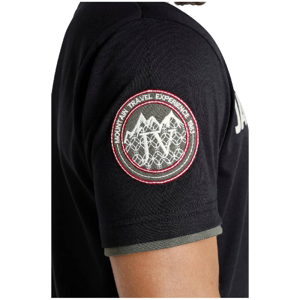 Jan Vanderstorm T-Shirt SÖLVE schwarz Bestseller