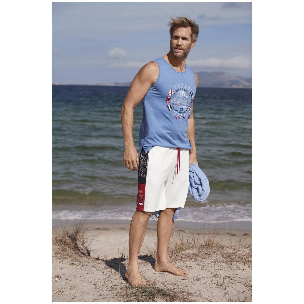 Jan Vanderstorm Tanktop TAMPPI blau Kauf eins, bekomm eins gratis