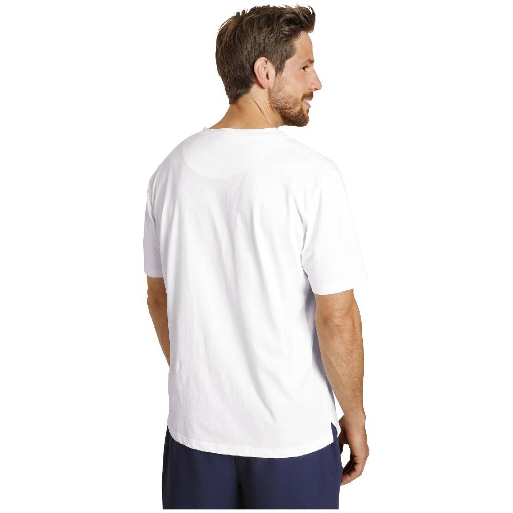 Jan Vanderstorm Doppelpack T-Shirt OSMO weiß Letzter Tag