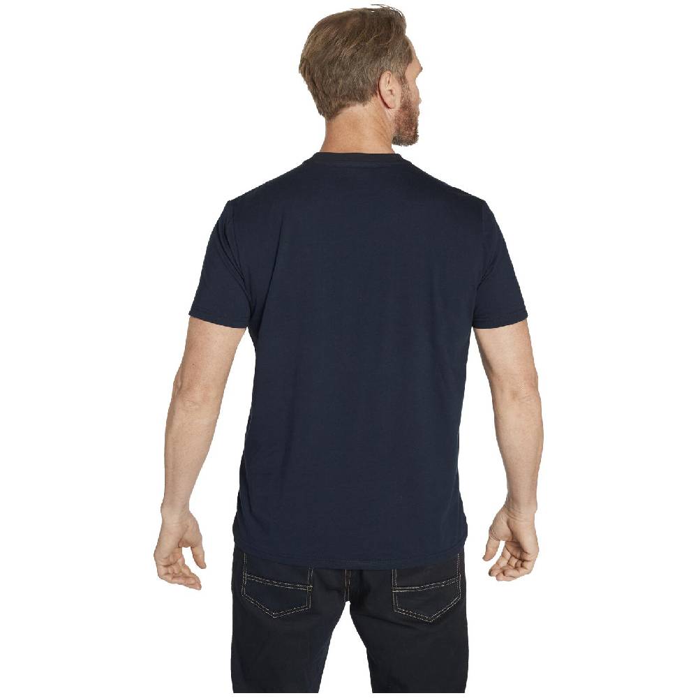 Jan Vanderstorm T-Shirt TANDRUP dunkelblau Zeitbegrenzte Promotion