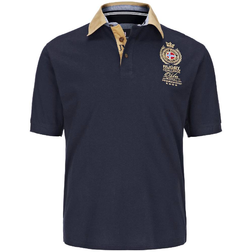 Jan Vanderstorm Poloshirt JOAKIM dunkelblau Bis zu 60% Rabatt