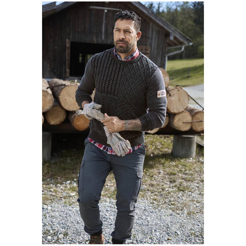 Jan Vanderstorm Pullover RABBE schwarz zollfrei