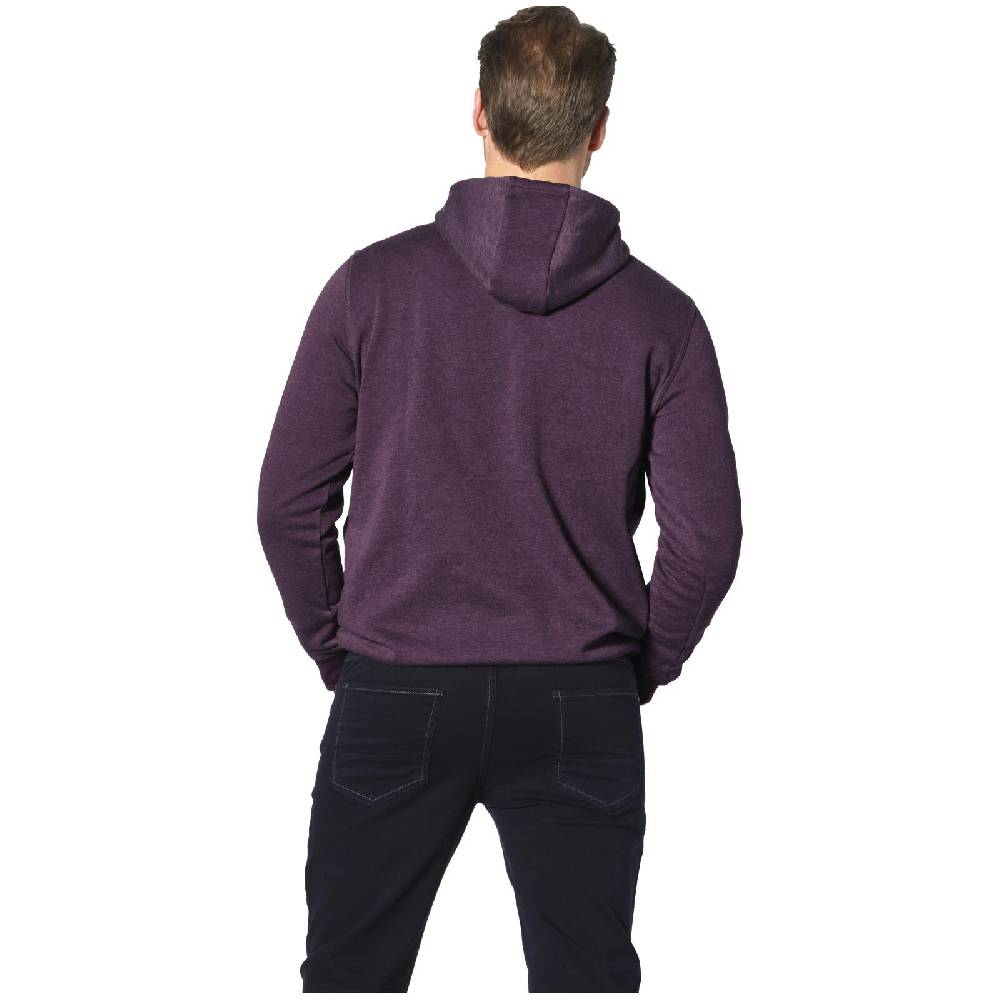 Jan Vanderstorm Sweatshirt BLANKARD dunkelrot melange 50% Rabatt für begrenzte Zeit